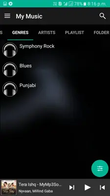 Music Player pro android App screenshot 0